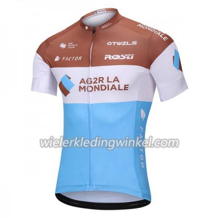 Wielershirt 2018 AG2R La Mondiale N001